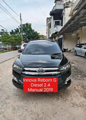 Jual bekas Innova Reborn G Diesel 2019 Manual,lokasi di Palembang Kota