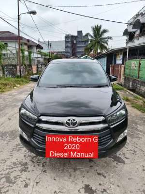 Jual bekas Innova Reborn G Solar Diesel Manual 2020,lokasi di Palembang Kota