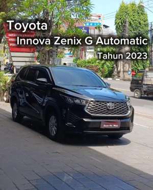 Jual bekas INNOVA ZENIX G MATIC BENSIN 2023 PLAT BALI SIAP PAKAI,lokasi di Denpasar Kota