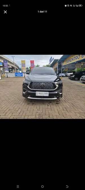 Jual bekas innova zenix Q hybrid tss modelista 2023,lokasi di Bogor Kota