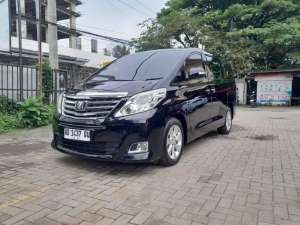 Jual bekas ISTIMEWA ALPHARD 2.4 G ATPM 2012 PILOT SEAT ORISINIL, LOW KM, TOP,lokasi di Semarang Kota