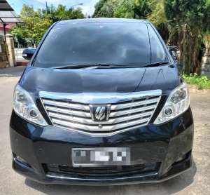 Jual bekas IstimewaToyota Alphard Premium Sound Hitam 2010,lokasi di Medan Kota
