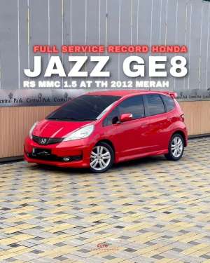 Jual bekas Jazz RS GE8 Matic 2012 Merah Istimewa DP minim,lokasi di Sleman Kab.