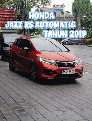 Jual bekas JAZZ RS MATIC FACELIFT 2019 ASLI BALI TANGAN PERTAMA,lokasi di Denpasar Kota