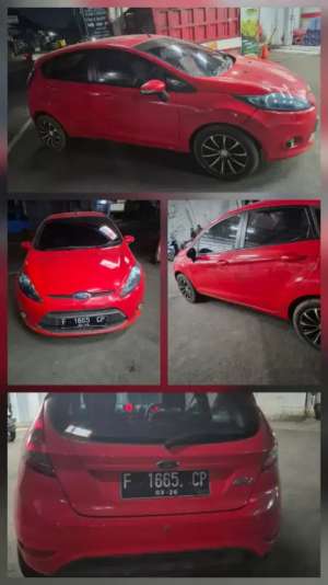 Jual bekas Jual cepat ford fiesta 2011 trend 1.4 matic merah,lokasi di Jakarta Selatan
