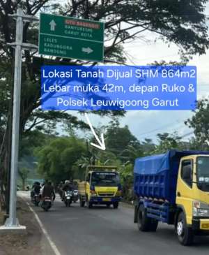 JUAL CEPAT JARANG ADA, TANAH STRATEGIS PINGGIR JALAN HASAN ARIF GARUT lokasi di Garut Kab., tersedia melalui melalui situs Olx