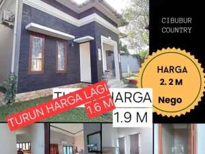 Jual cepat rumah tanah luas di cibubur country lokasi di Bogor Kab., tersedia melalui melalui situs Olx