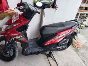Jual bekas Jual honda beat 2014 ss komplit isi kaleng panjang,lokasi di Bandung Kota