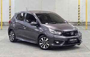 Jual bekas JUAL Honda Brio RS CVT 2021 Abu-abu kilometer 13rb,lokasi di Jawa Barat