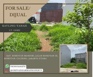 JUAL KAVLING SHM lokasi di Jakarta Utara, tersedia melalui melalui situs Olx