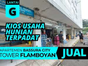 Jual Kios Usaha Apartemen Bassura City Tower Flamboyan Dg Hunian Padat lokasi di Jakarta Timur, tersedia melalui melalui situs Olx