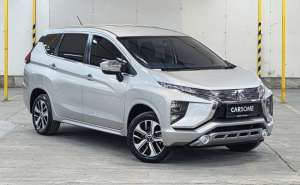 Jual bekas JUAL Mitsubishi Xpander Ultimate AT 2019 Silver kilometer 41rb,lokasi di Jawa Barat