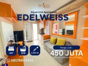 Jual Murah 2BR Furnished tower Edelweiss apartemen Bassura City call Maula lokasi di Jakarta Timur, tersedia melalui melalui situs Olx