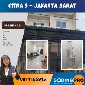 Jual Murah Rumah Renov Citra Garden 5 Jakarta Barat lokasi di Jakarta Barat, tersedia melalui melalui situs Olx