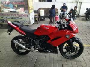 Jual bekas jual ninja rr new 2015 ss lengkap,lokasi di  ,Bekasi Kab.