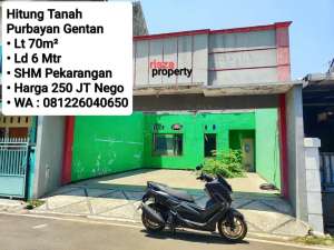 Jual Rumah Lama Hitung Tanah Saja Area Purbayan Gentan, Dekat Laweyan, Purwosari lokasi di Surakarta Kota, tersedia melalui melalui situs Olx