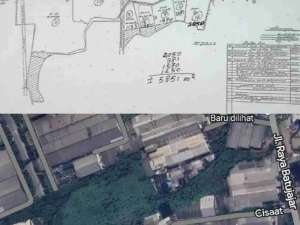 jual tanah batu jajar mainroad kawasan Industri Cimareme Padalarang lokasi di Bandung Barat Kab., tersedia melalui melalui situs Olx