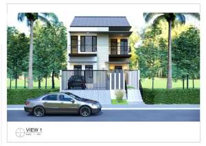 Jual Tanah Murah BU,Luas 120 Bonus Rumah Tua, Gambar Desain 2 Lantai lokasi di Bekasi Kota, tersedia melalui melalui situs Olx