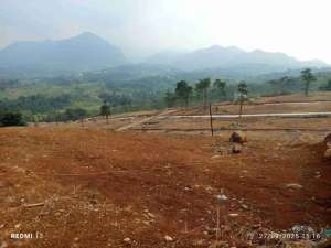 Jual Tanah Murah SHM Bisa di bangun permanen atau villa view gunung Hanjawong lokasi di Bogor Kota, tersedia melalui melalui situs Olx