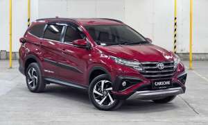 Jual bekas JUAL Toyota Rush S TRD Sportivo AT 2021 Merah Garansi 1 Tahun Mesin, Transmisi, AC,lokasi di Jakarta DKI