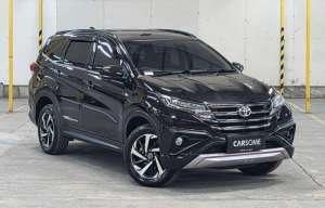 Jual bekas JUAL Toyota Rush S TRD Sportivo AT 2019 Hitam kilometer 45rb,lokasi di Jawa Barat