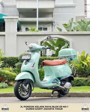 Jual bekas JUAL VESPA LX BATIK 125 IGET FACELIFT TAHUN 2023 PERFECT CONDITION,lokasi di  ,Depok Kota