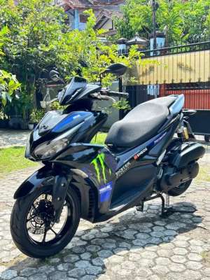 Jual bekas JUAL YAMAHA AEROX 155 CONNECTED ABS MONSTER ENERGY MOTOGP EDITION,lokasi di  ,Mataram Kota