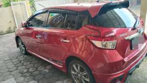 Jual bekas Jual Yaris Lele Automatic 1.5 Trd Sportivo Merah marun,lokasi di Gresik Kab.