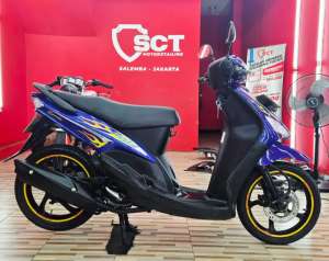 Jual bekas JualCpt90LikeNew KM26Rb YAMAHA MIO SPORTY 110 2007 BIRU,lokasi di Jakarta Pusat