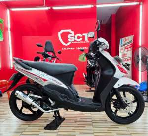 Jual bekas JualCpt90LikeNew YAMAHA MIO SPORTY 110 2007 SILVER,lokasi di Jakarta Pusat