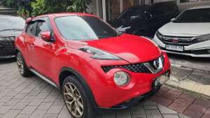 Jual bekas Juke rx red interior th 2017,lokasi di Sleman Kab.