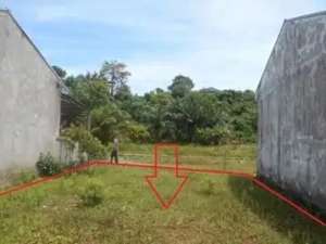 Kavling kosong di dalam komplek Perumahan Timur Indah Residence lokasi di Bengkulu Kota, tersedia melalui melalui situs Olx