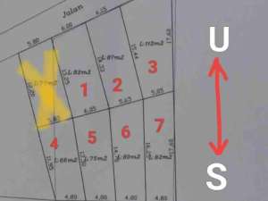 KAVLING MURAH Cinangka 2,5 Jtm. Akses mobil, SHM, 50m Komp. Sekolah. lokasi di Depok Kota, tersedia melalui melalui situs Olx