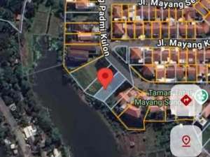 kavling Tepi Danau di Mayang Sunda KBP lokasi di Bandung Barat Kab., tersedia melalui melalui situs Olx