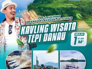 Kavling Villa Wisata Tepi Danau di Jatiluhur lokasi di Karawang Kab., tersedia melalui melalui situs Olx