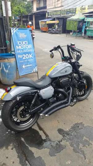 Jual bekas keeway benda v252c 2025 warna abu asli satu satunya build up hungaria,lokasi di Bandung Kota