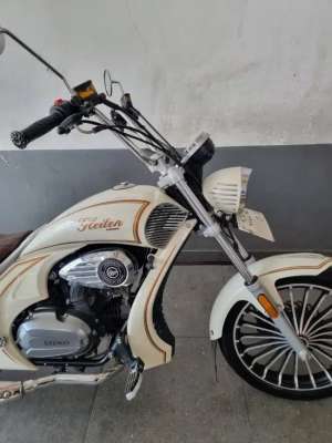 Jual bekas Keeway Gleiten 125 Matic Cruiser LED Fi Antikkk 2025 bln 9 KM 2 RB,lokasi di Tangerang Kota