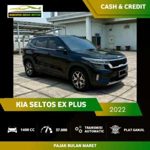 Jual bekas Kia Seltos 1.4 EX Plus 2022 Low KM 37RB,lokasi di Jakarta Selatan