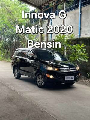 Jual bekas Kijang Innova G Bensin 2019 Hitam,lokasi di Jakarta