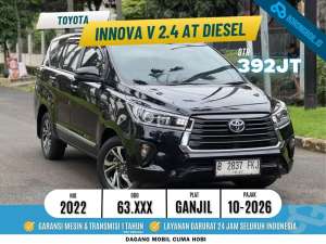 Jual bekas Kijang Innova V 2.4cc Diesel at 2022 Hitam Metalik,lokasi di Tangerang Kab.