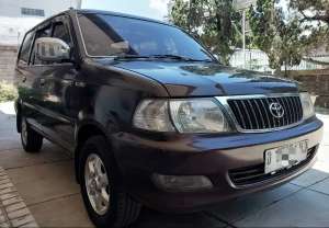 Jual bekas Kijang LGX bensin 1.8 manual th 20032004 efi pajak isi ac dobel,lokasi di Bandung Kota