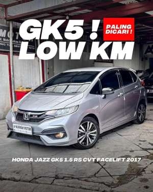 Jual bekas KILOMETER 30 RIBUHonda JAZZ RS GK5 FACELIFT 2017ANM,lokasi di Bandung Kota
