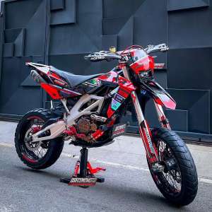 Jual bekas KLX 250 FULL MODIFTRAIL SUPERMOTO FRAME SXV 550 RALLYD TRACKER,lokasi di Depok Kota