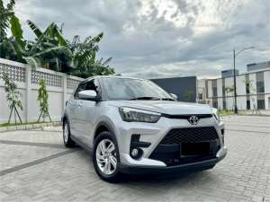 Jual bekas KM 1 RIBU Toyota Raize 1.2 G CVT Silver 2025 BATAL PAKAI,lokasi di Tangerang Selatan Kota