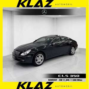 Jual bekas KM 11.000ANTIK Kolektor CLS 350 2005 Tgn 1 Black on Red,lokasi di Surabaya Kota