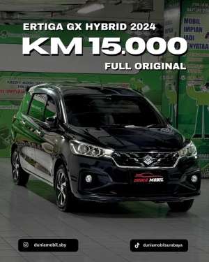 Jual bekas KM 15 RB - ERTIGA GX HYBRID Sudah CRUISE 2024 Bisa Tukar 20252023,lokasi di Surabaya Kota