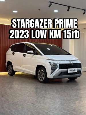 Jual bekas Km 15rb Hyundai Stargazer Prime 2023,lokasi di Tangerang Kota
