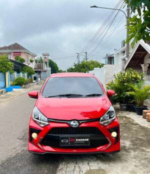 Jual bekas KM 16rb Agya GR 2022 Matic BE,lokasi di Metro Kota