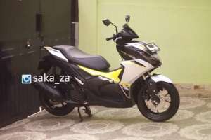 Jual bekas KM 2 RIBU , baru 4 bulanYamaha Aerox Alpha 2025 , aerox 2025 alpa,lokasi di Bogor Kab.