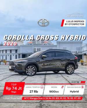 Jual bekas KM 27 RB Toyota Corolla Cross Hybrid 2020 non GR 2021 2022,lokasi di Jakarta Utara